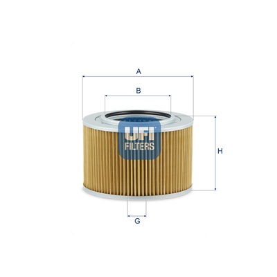 Filter, hydrauliek UFI 82.155.00