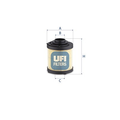 Hydrauliekfilter UFI 83.065.00