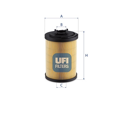 Hydrauliekfilter UFI 83.075.00