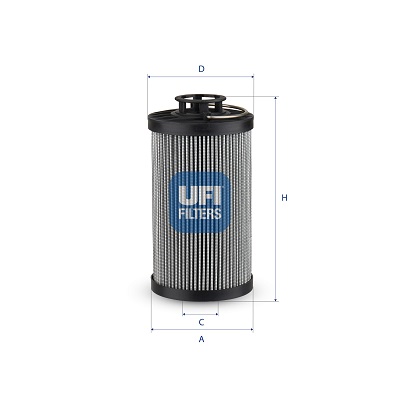 Filter, hydrauliek UFI 83.096.00