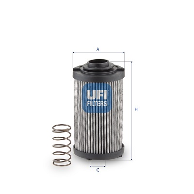 Filter, hydrauliek UFI 83.126.00