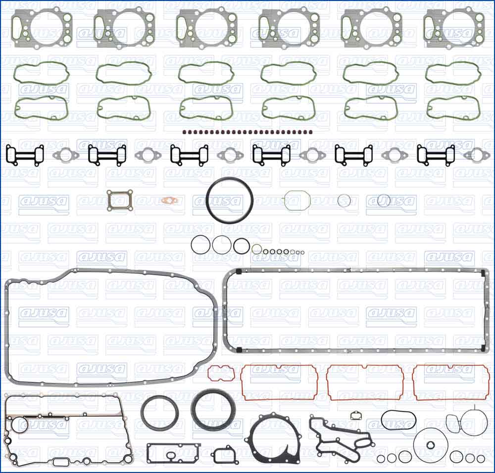 Complete pakkingset, motor Ajusa 50609200