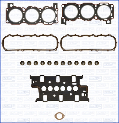 Cilinderkop pakking set/kopset Ajusa 52045000