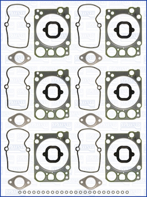 Cilinderkop pakking set/kopset Ajusa 52232100