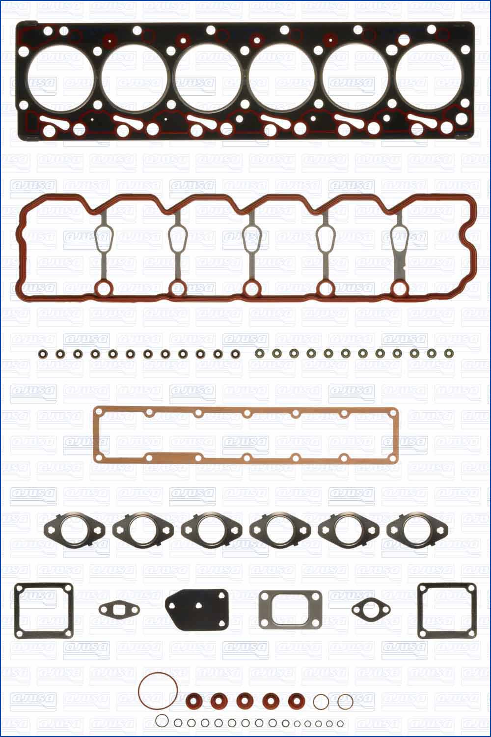 Cilinderkop pakking set/kopset Ajusa 52285700