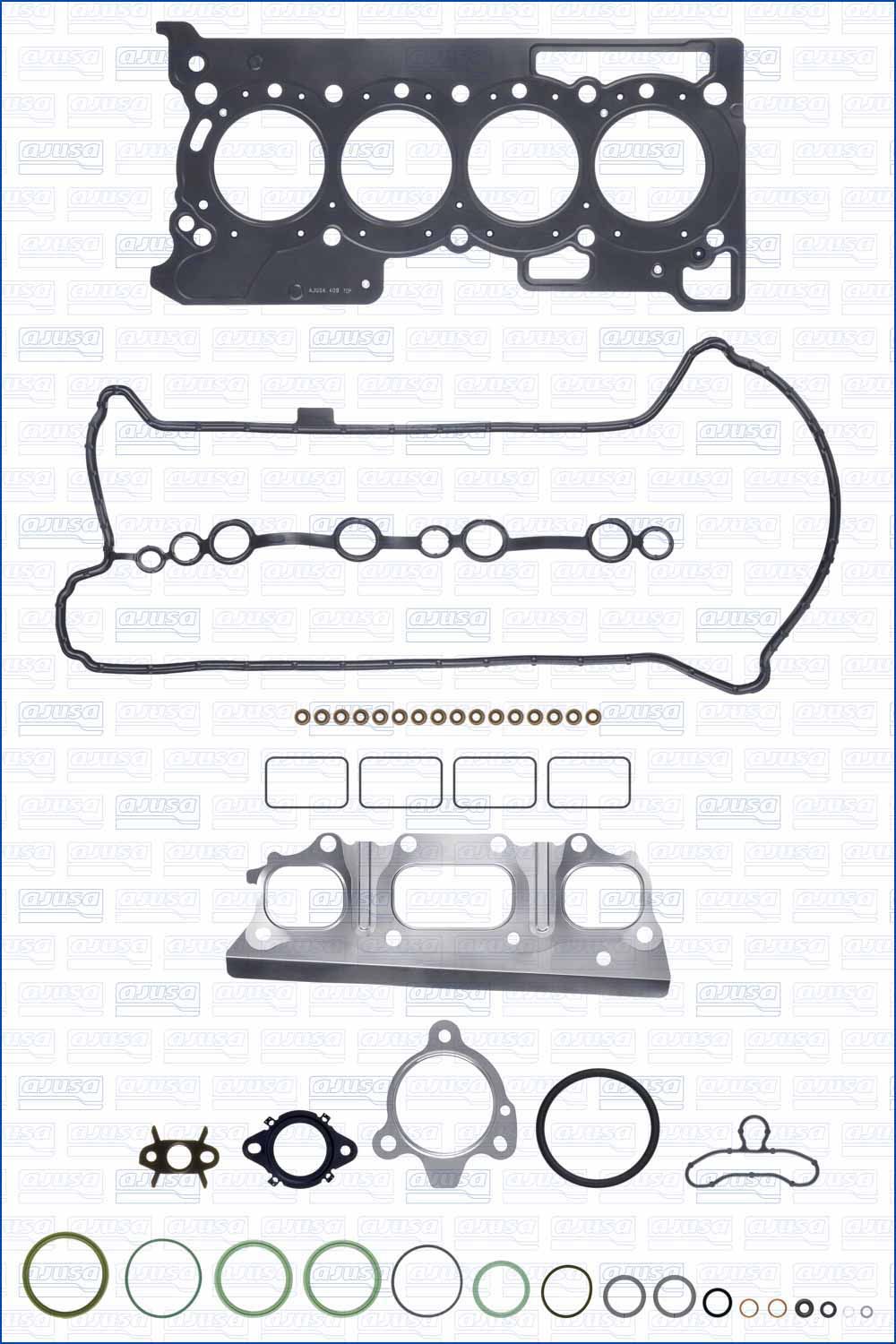 Cilinderkop pakking set/kopset Ajusa 52556000