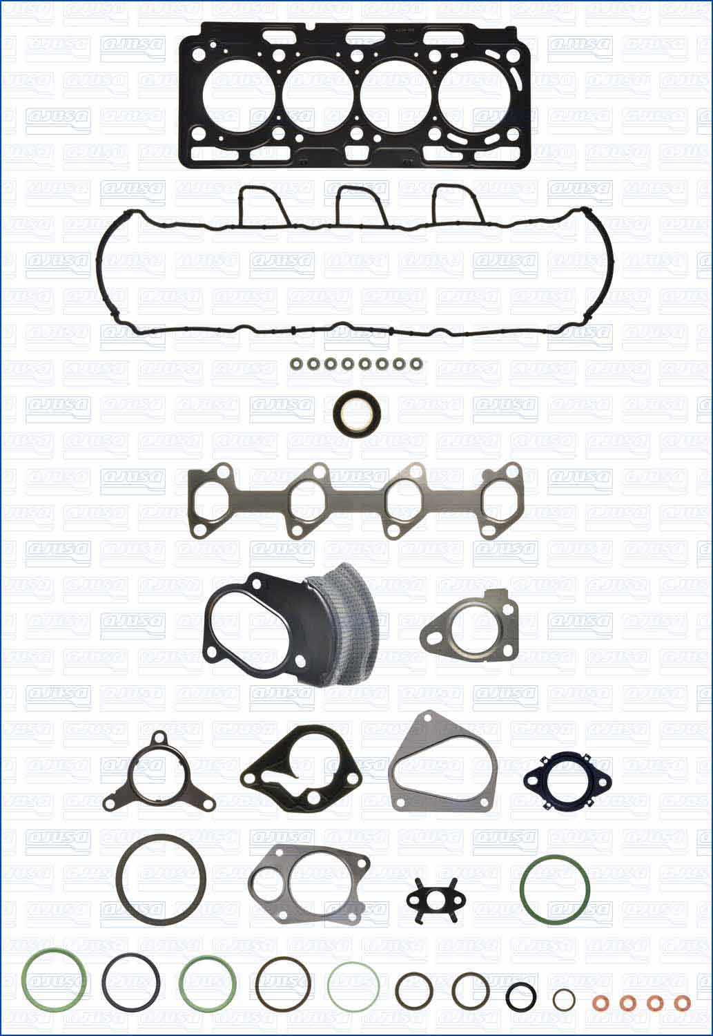 Cilinderkop pakking set/kopset Ajusa 52558800
