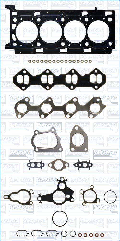 Cilinderkop pakking set/kopset Ajusa 52568000