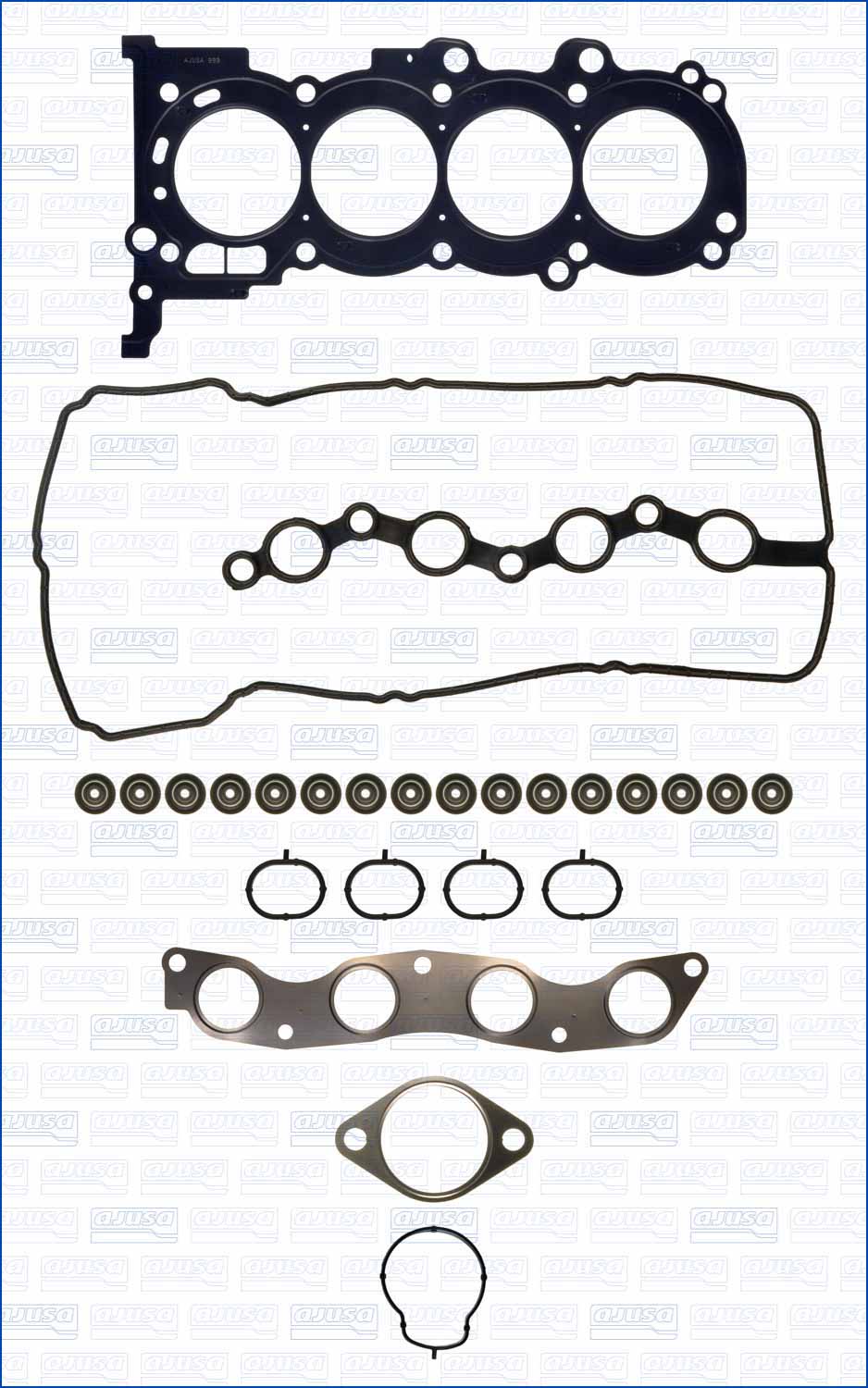 Cilinderkop pakking set/kopset Ajusa 52571200