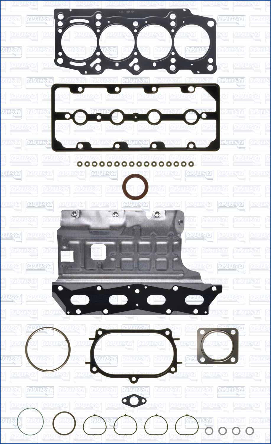 Cilinderkop pakking set/kopset Ajusa 52571500