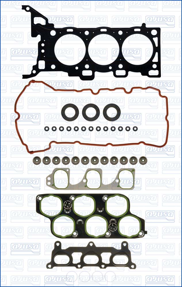 Cilinderkop pakking set/kopset Ajusa 52582500