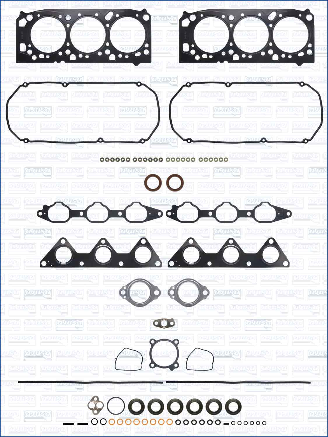 Cilinderkop pakking set/kopset Ajusa 52586300