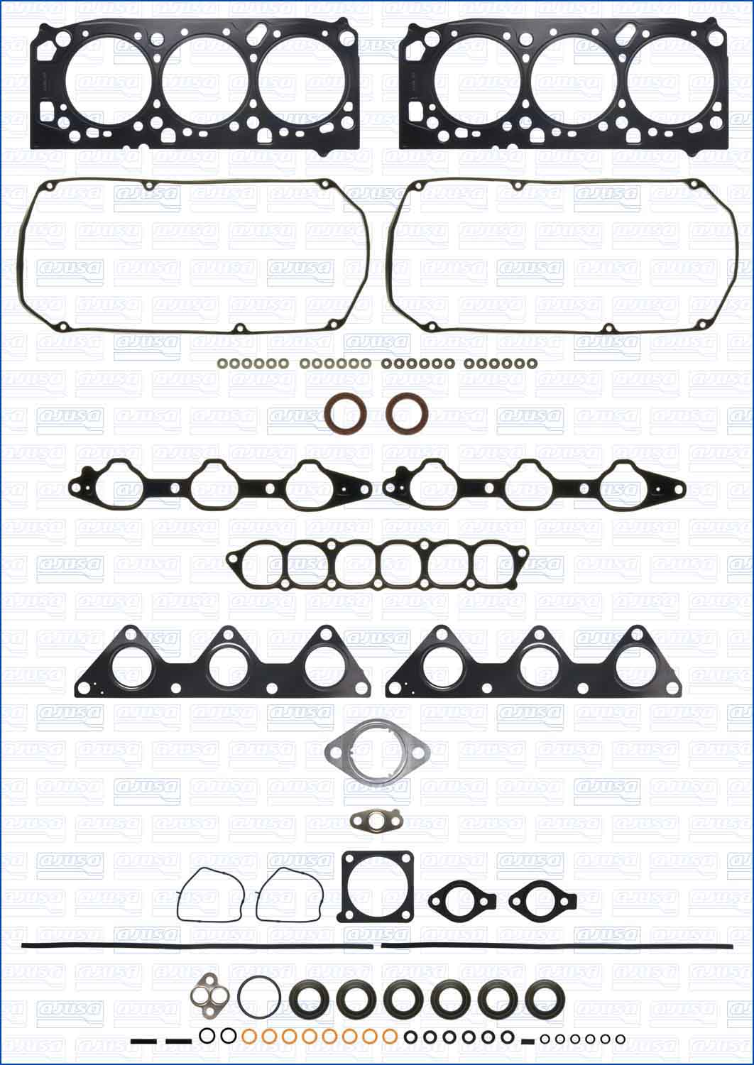 Cilinderkop pakking set/kopset Ajusa 52586500