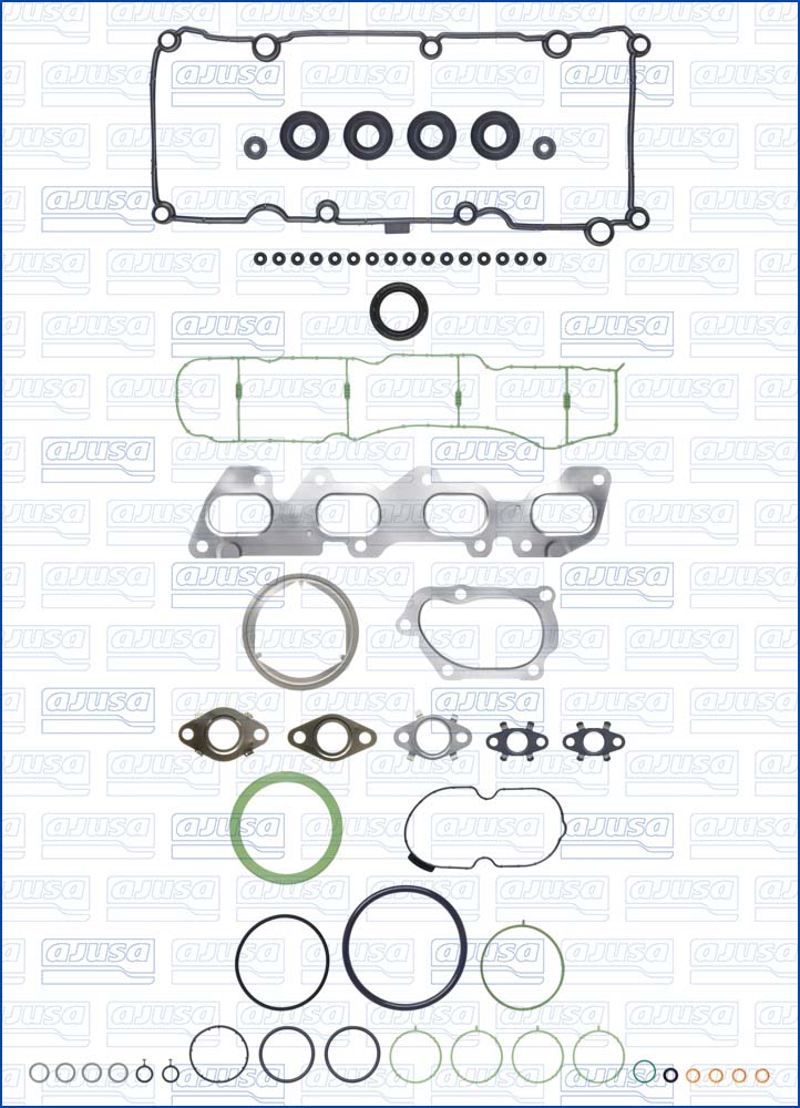 Cilinderkop pakking set/kopset Ajusa 53078400