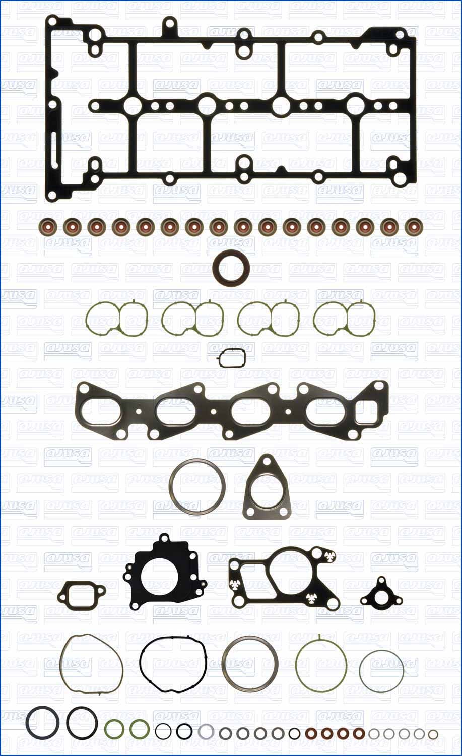 Cilinderkop pakking set/kopset Ajusa 53082500