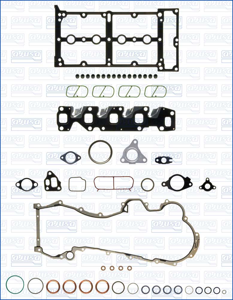 Cilinderkop pakking set/kopset Ajusa 53082700