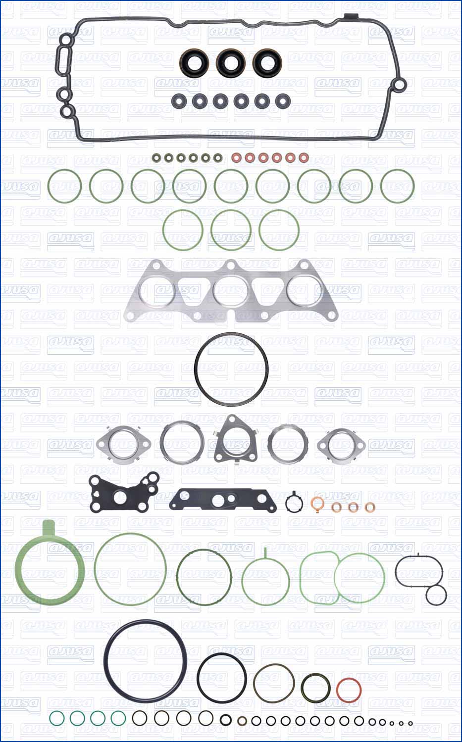 Cilinderkop pakking set/kopset Ajusa 53092400