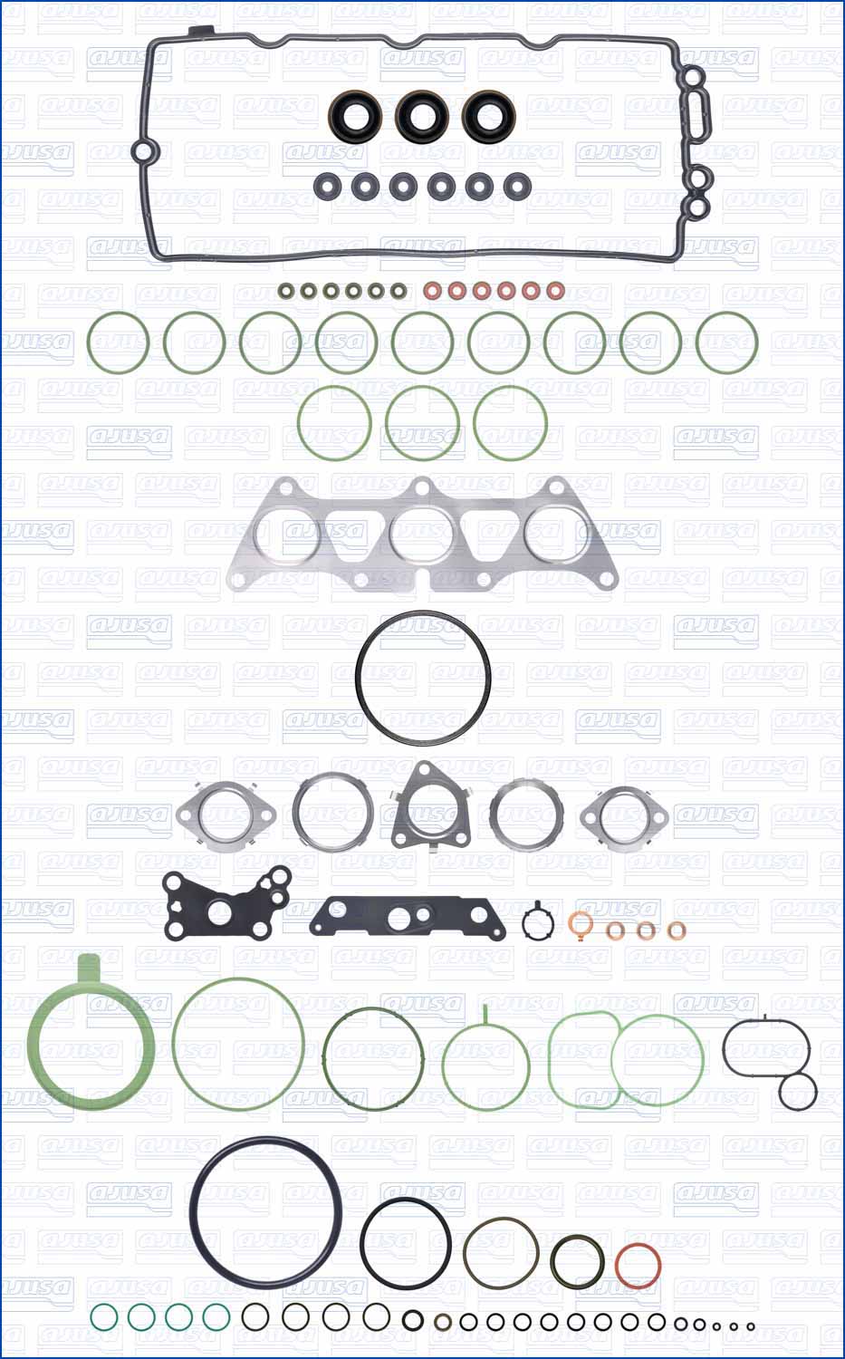 Cilinderkop pakking set/kopset Ajusa 53092500