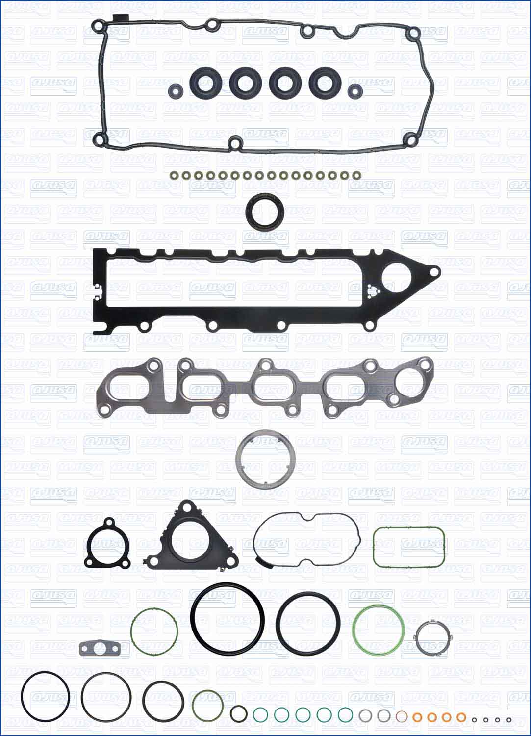 Cilinderkop pakking set/kopset Ajusa 53093200