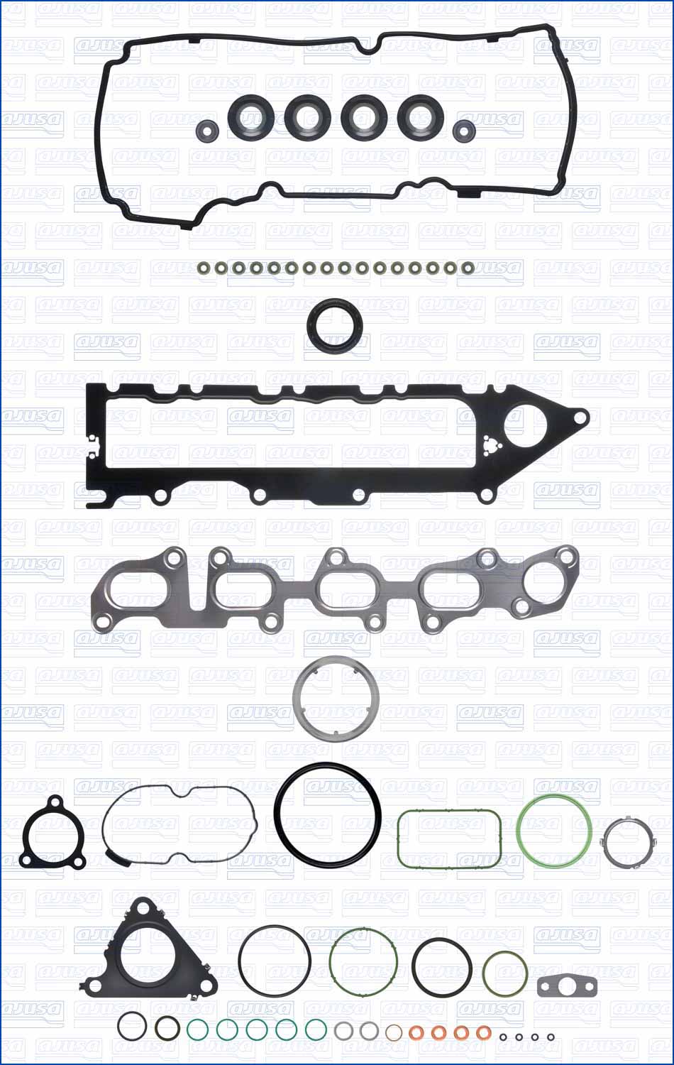 Cilinderkop pakking set/kopset Ajusa 53095400