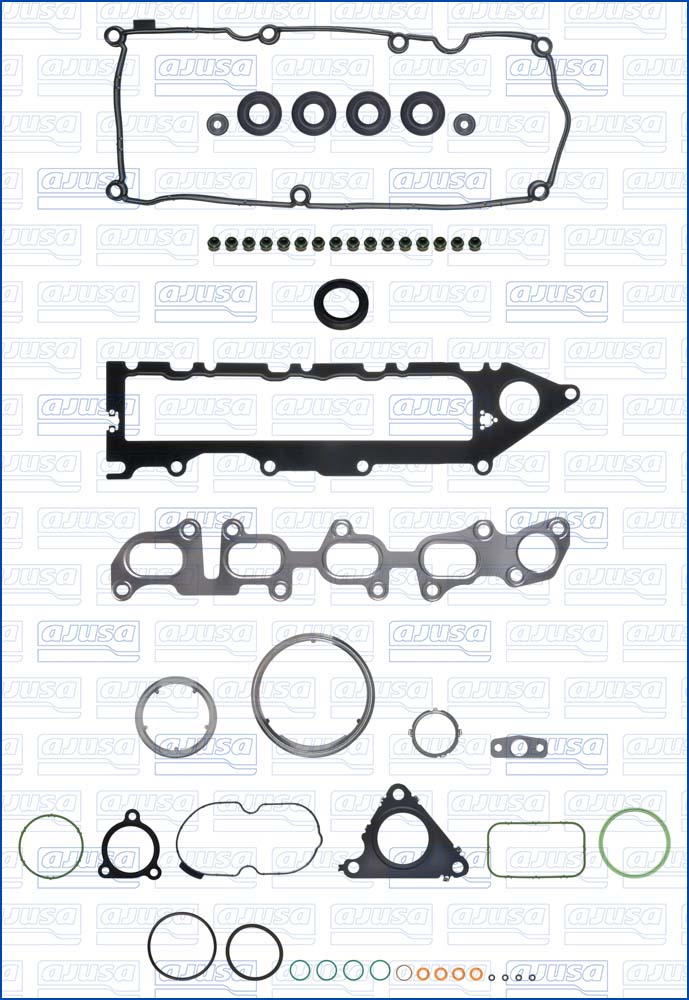 Cilinderkop pakking set/kopset Ajusa 53107000