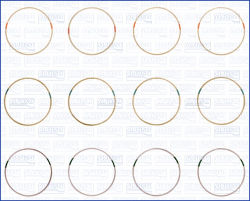 Cilinderbus/voering O-ring Ajusa 60000100