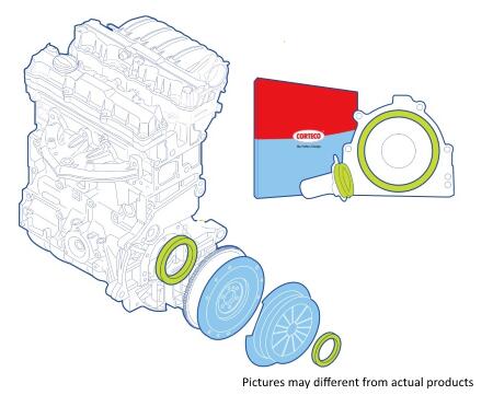 Koelmiddelbuis pakking Corteco 19134537