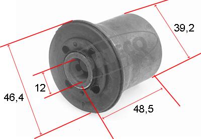 Draagarm-/ reactiearm lager Corteco 21652440