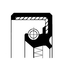 Brandstofpomp pakking Corteco 01012806B