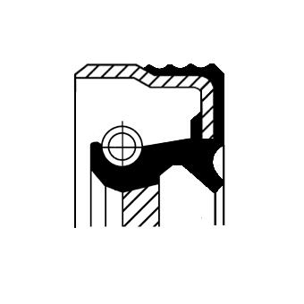 Krukaskeerring Corteco 01016759B