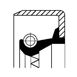 Afdichtring Corteco 12011658B