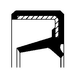 Schakelstang keerring Corteco 19027896B