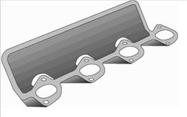 Uitlaatpakking Corteco 460325P