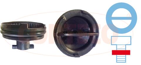 Olie aftapplug / carterplug Corteco 49437224