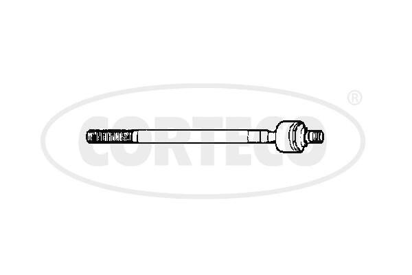 Axiaal gewricht / spoorstang Corteco 49396782