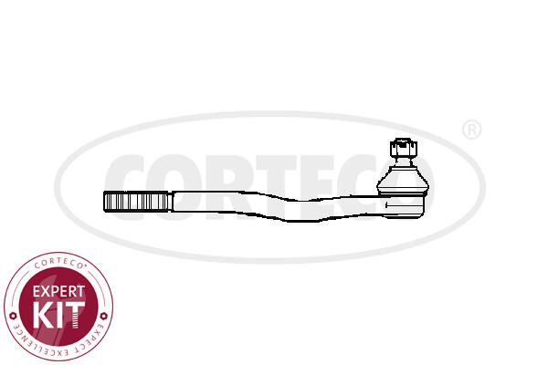 Spoorstangeind / Stuurkogel Corteco 49401374