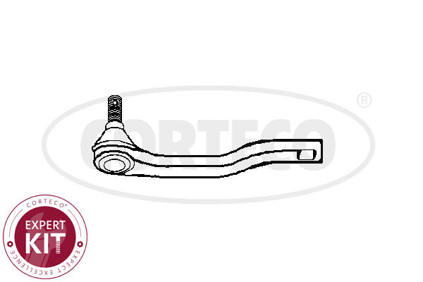 Spoorstangeind / Stuurkogel Corteco 49401623