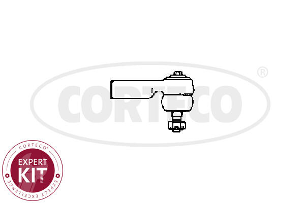 Spoorstangeind / Stuurkogel Corteco 49401724