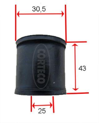 Stabilisatorstang rubber Corteco 49405655