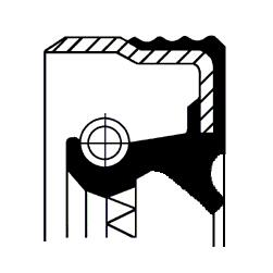 Differentieel keerring Corteco 49496335