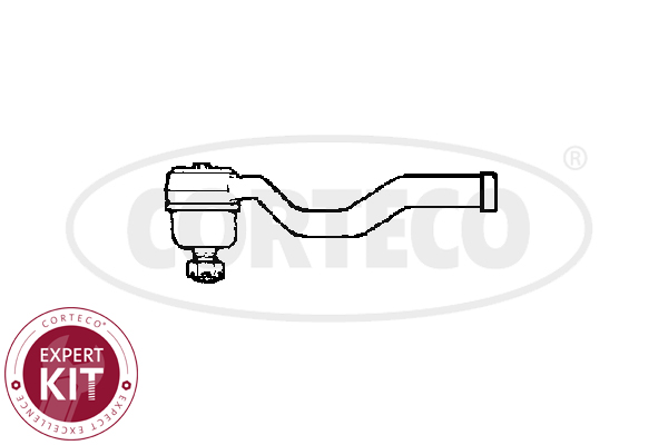 Spoorstangeind / Stuurkogel Corteco 49400548
