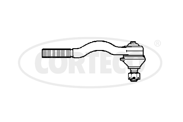 Spoorstangeind / Stuurkogel Corteco 49401254