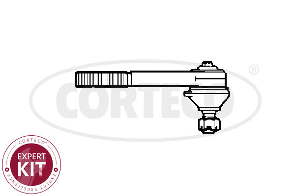 Spoorstangeind / Stuurkogel Corteco 49401391