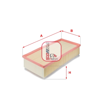 Luchtfilter Sofima S 0333 A