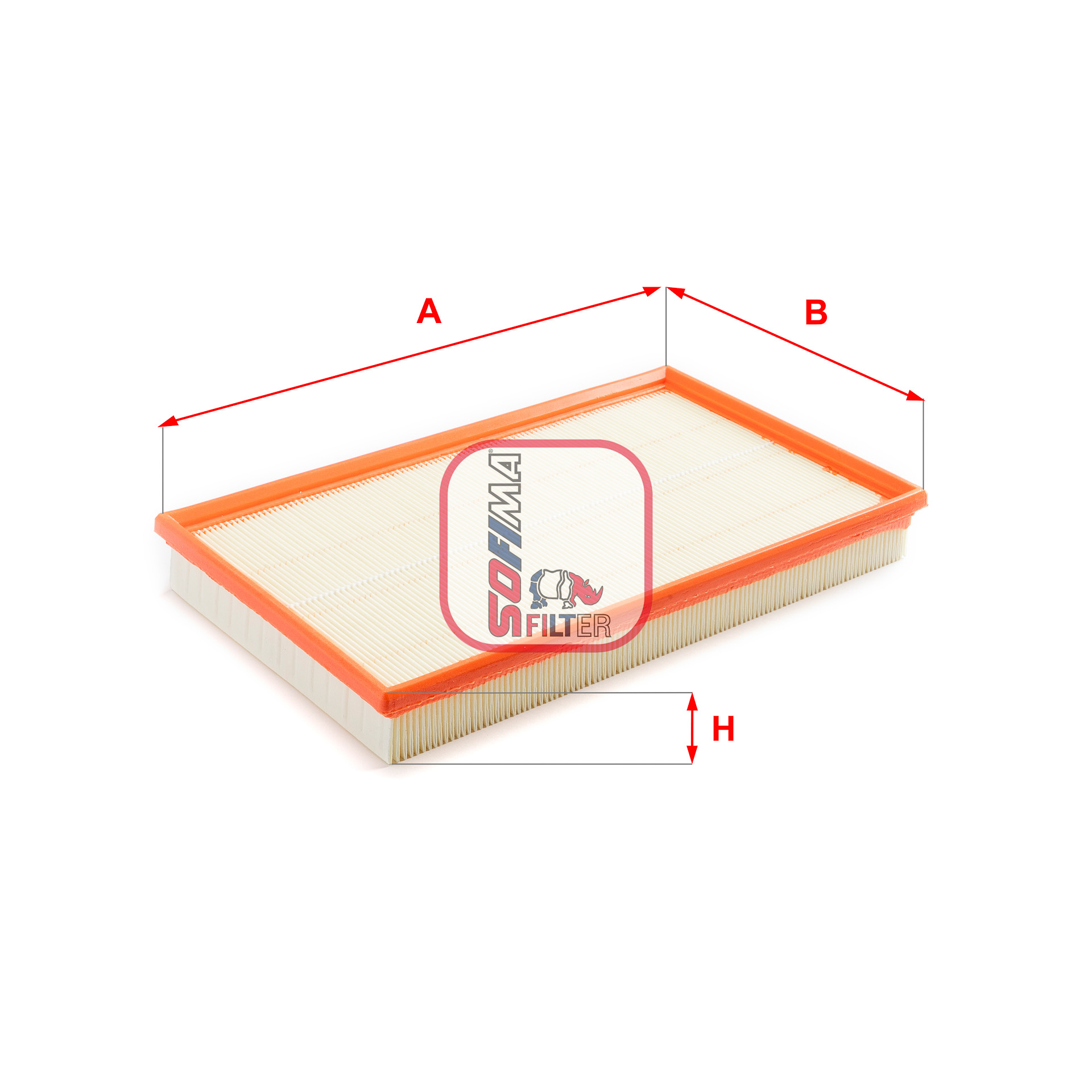 Luchtfilter Sofima S 0340 A