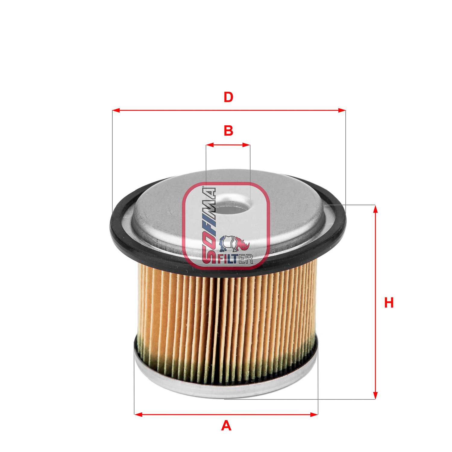 Brandstoffilter Sofima S 0422 N