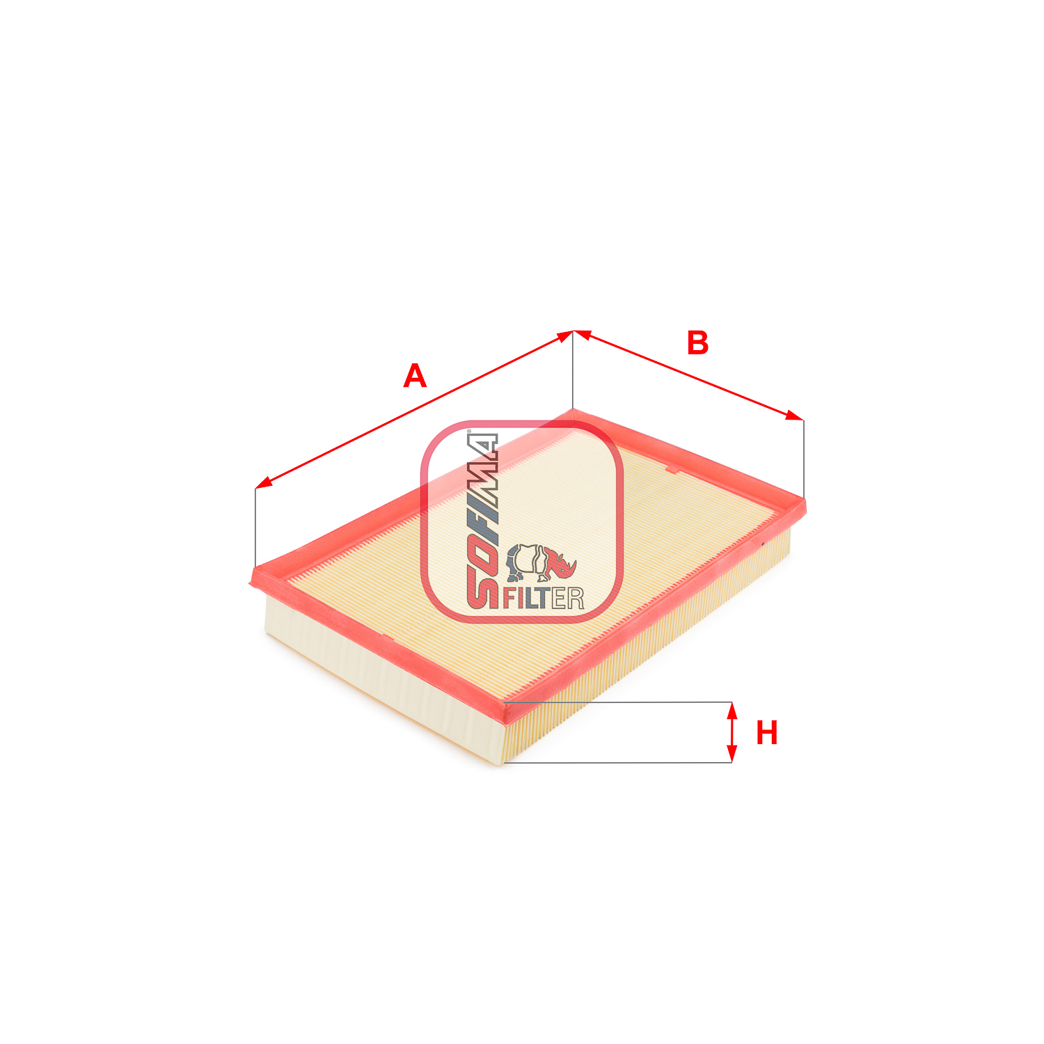 Luchtfilter Sofima S 0602 A