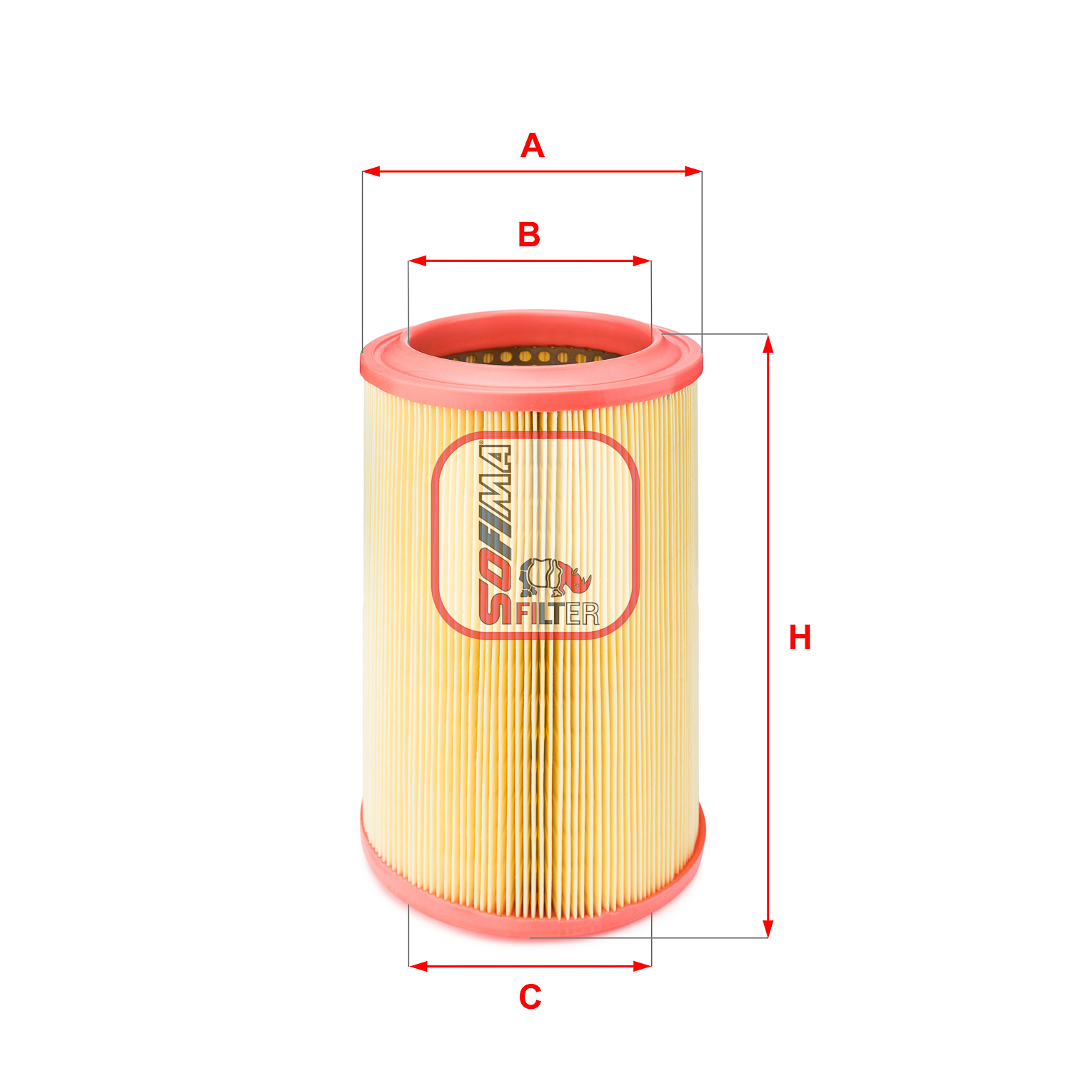 Luchtfilter Sofima S 1250 A