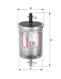 Brandstoffilter Sofima S 1513 B