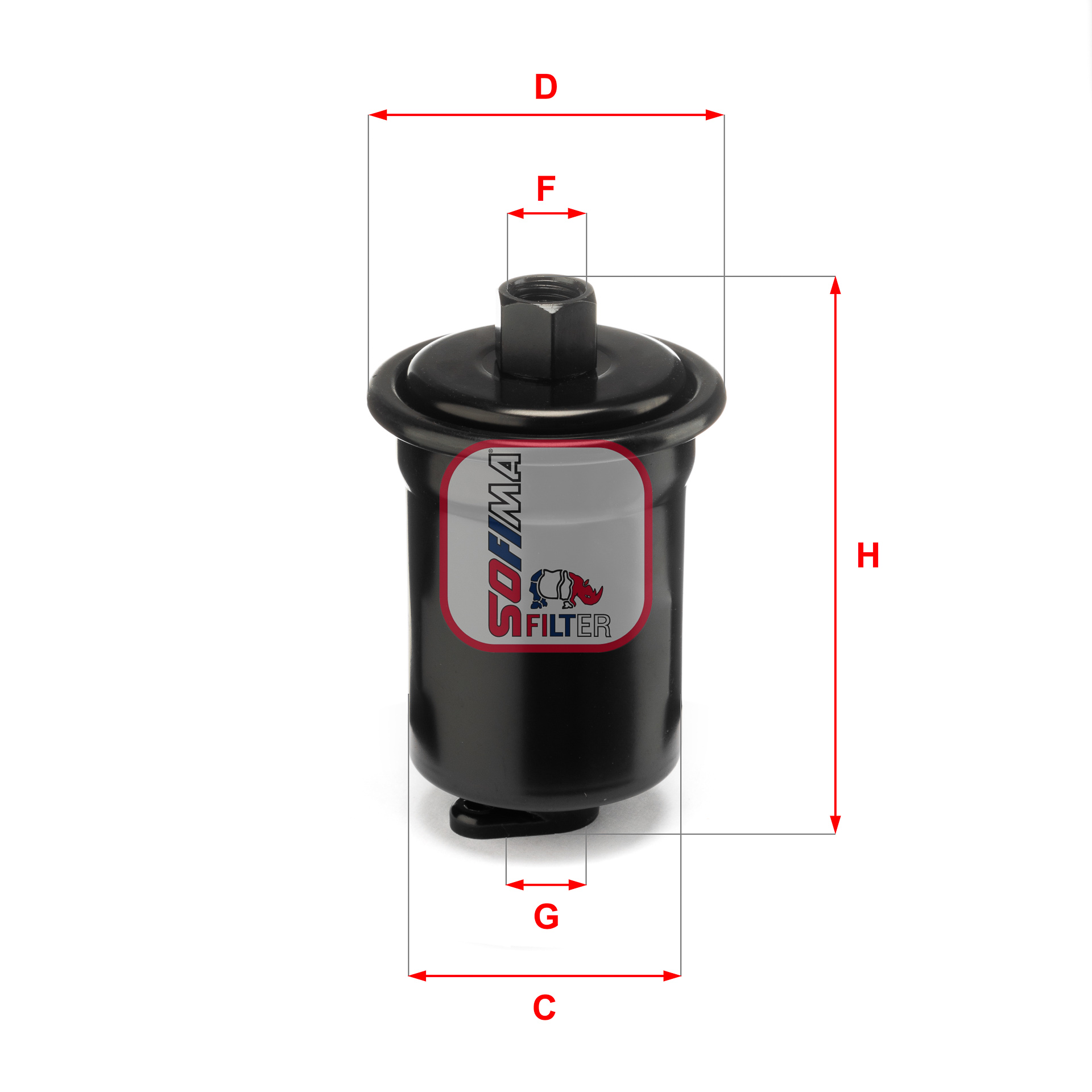 Brandstoffilter Sofima S 1712 B